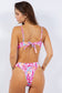 TWO PIECE FLORAL PRINTS O RING BIKINI