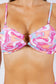 TWO PIECE FLORAL PRINTS O RING BIKINI